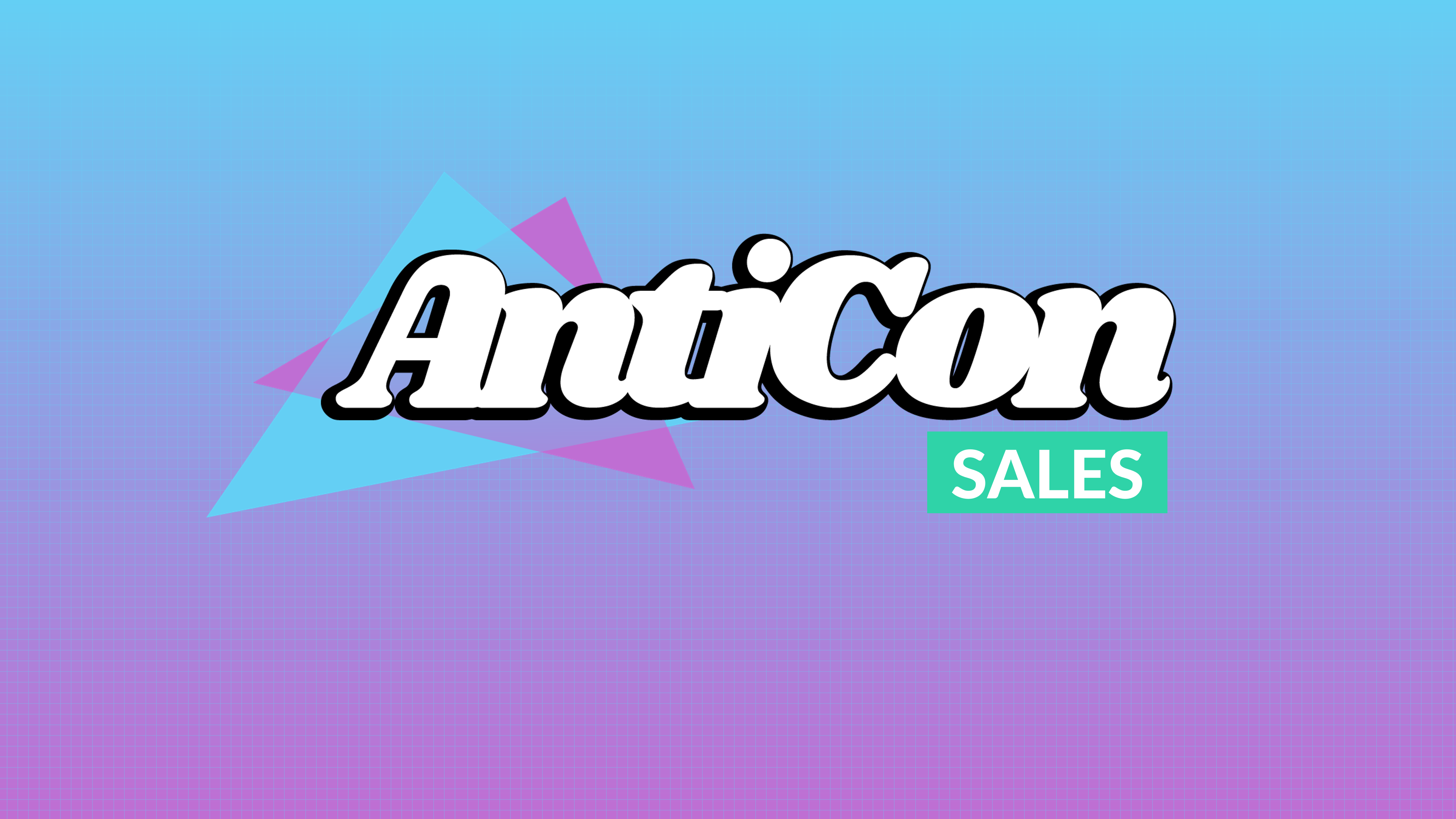 Anticon sales with background